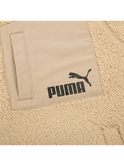 Puma Unisex Faux Sherpa Fleece Jackets, Windproof Warm Casual & Outdoor Training Sportswear, Style No. 673645-12