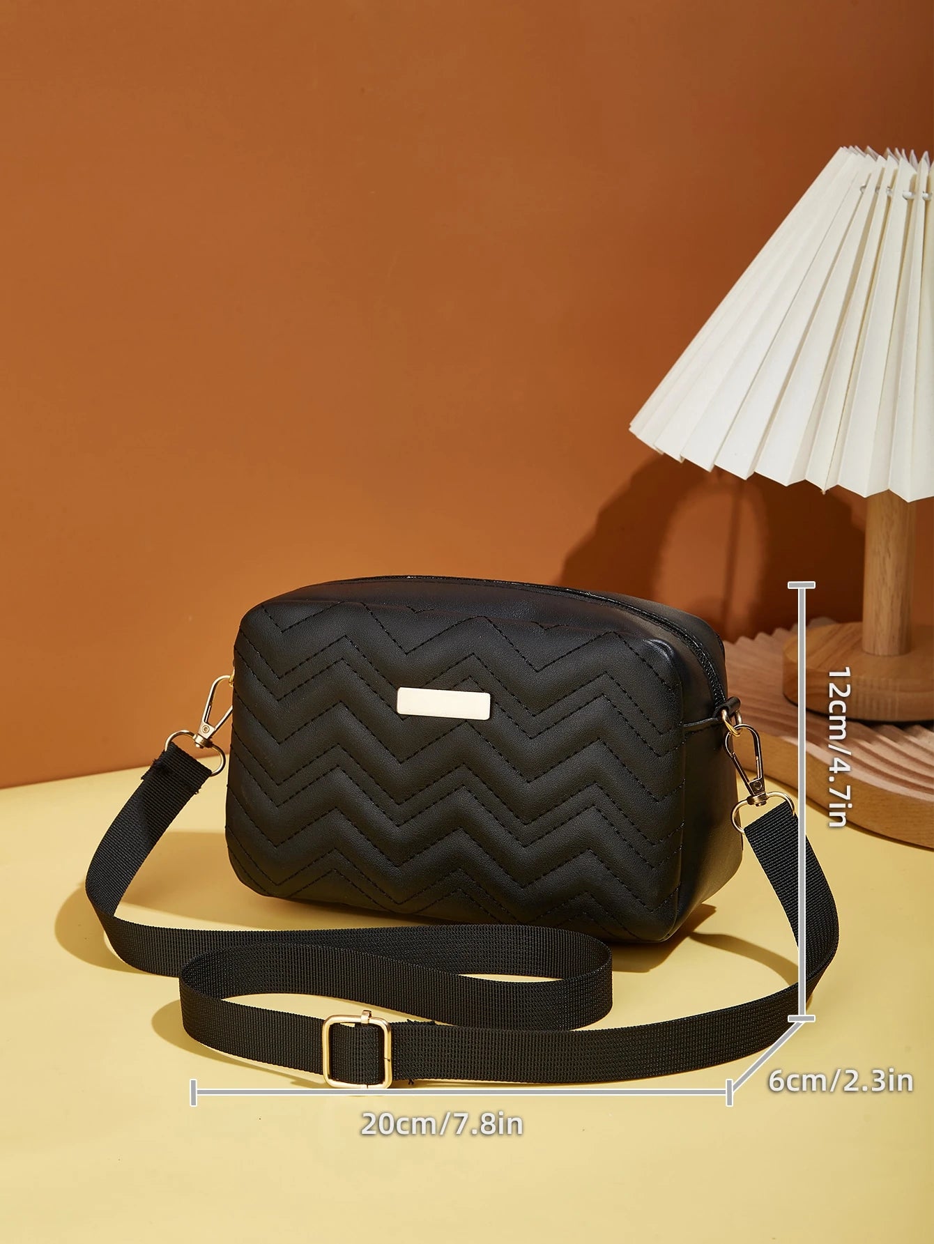 Fashionable Quilted Mini Shoulder Crossbody Bag for Women