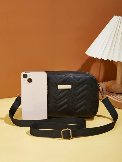 Fashionable Quilted Mini Shoulder Crossbody Bag for Women