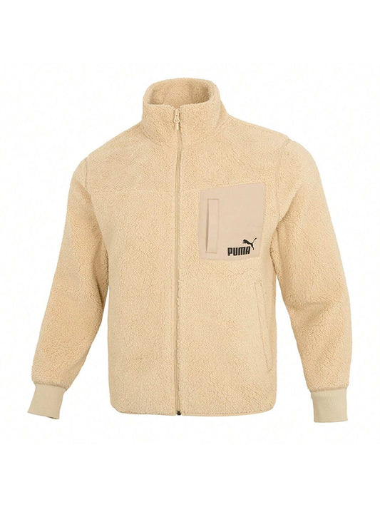 Puma Unisex Faux Sherpa Fleece Jackets, Windproof Warm Casual & Outdoor Training Sportswear, Style No. 673645-12