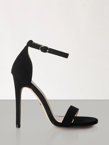 CUCCOO BIZCHIC Women Criss Cross Rhinestone Decor Stiletto Heeled Ankle Strap Sandals, Glamorous Glass Ankle Strap Sandals for Summer Graduation Heels Prom Heels Vacation Shoes Summer Back to School Shoes College Student Shoes Elegant Basics Business Casual Business Chic Spring Shoes Spring Break Easter