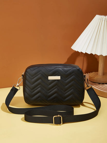Fashionable Quilted Mini Shoulder Crossbody Bag for Women